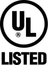 UL Listed Logo - Black