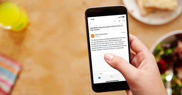 dga-security-disarm-arm-email-alert